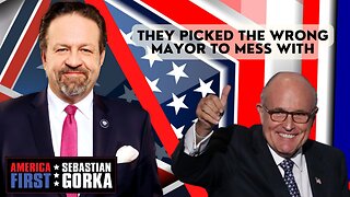 They picked the wrong mayor to mess with. Rudy Giuliani with Sebastian Gorka on AMERICA First