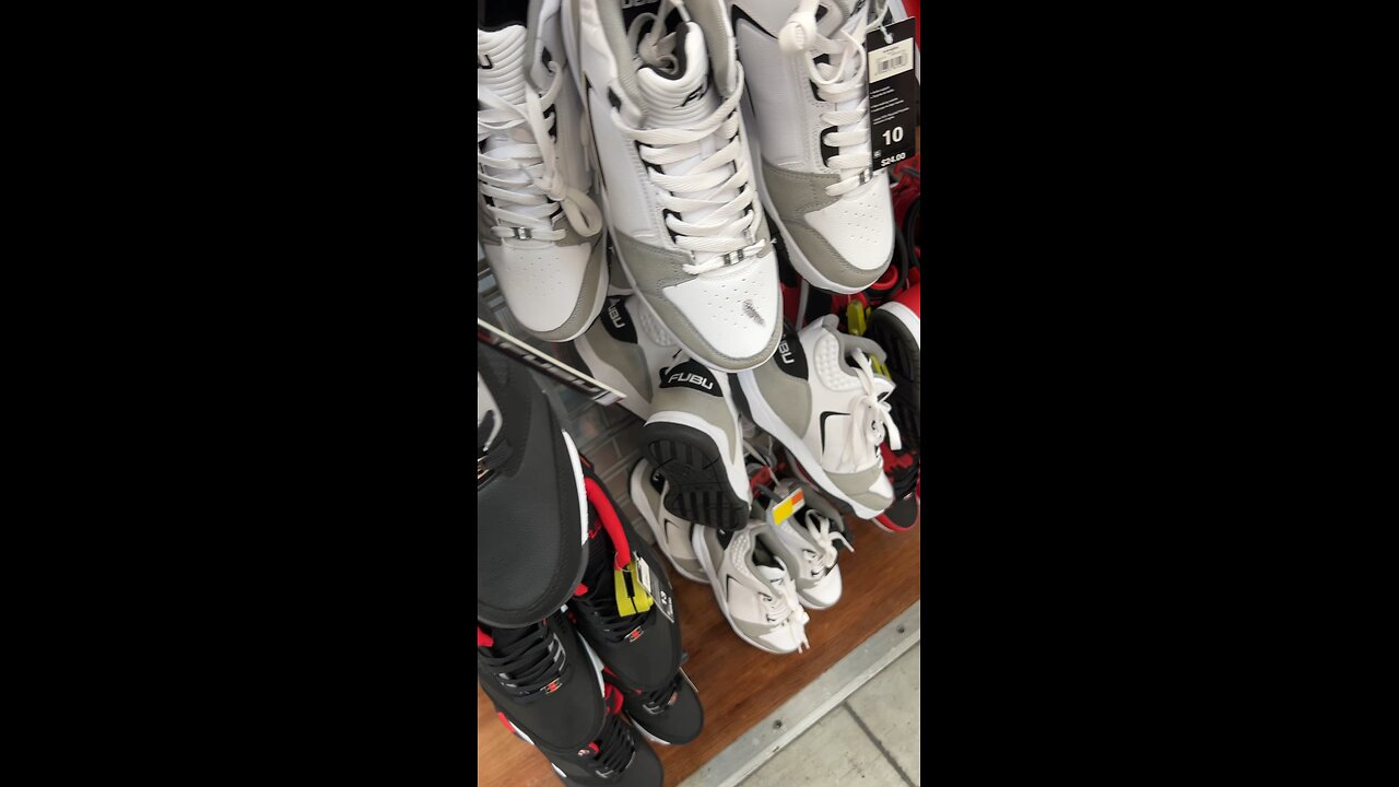 FUBU shoes from Walmart