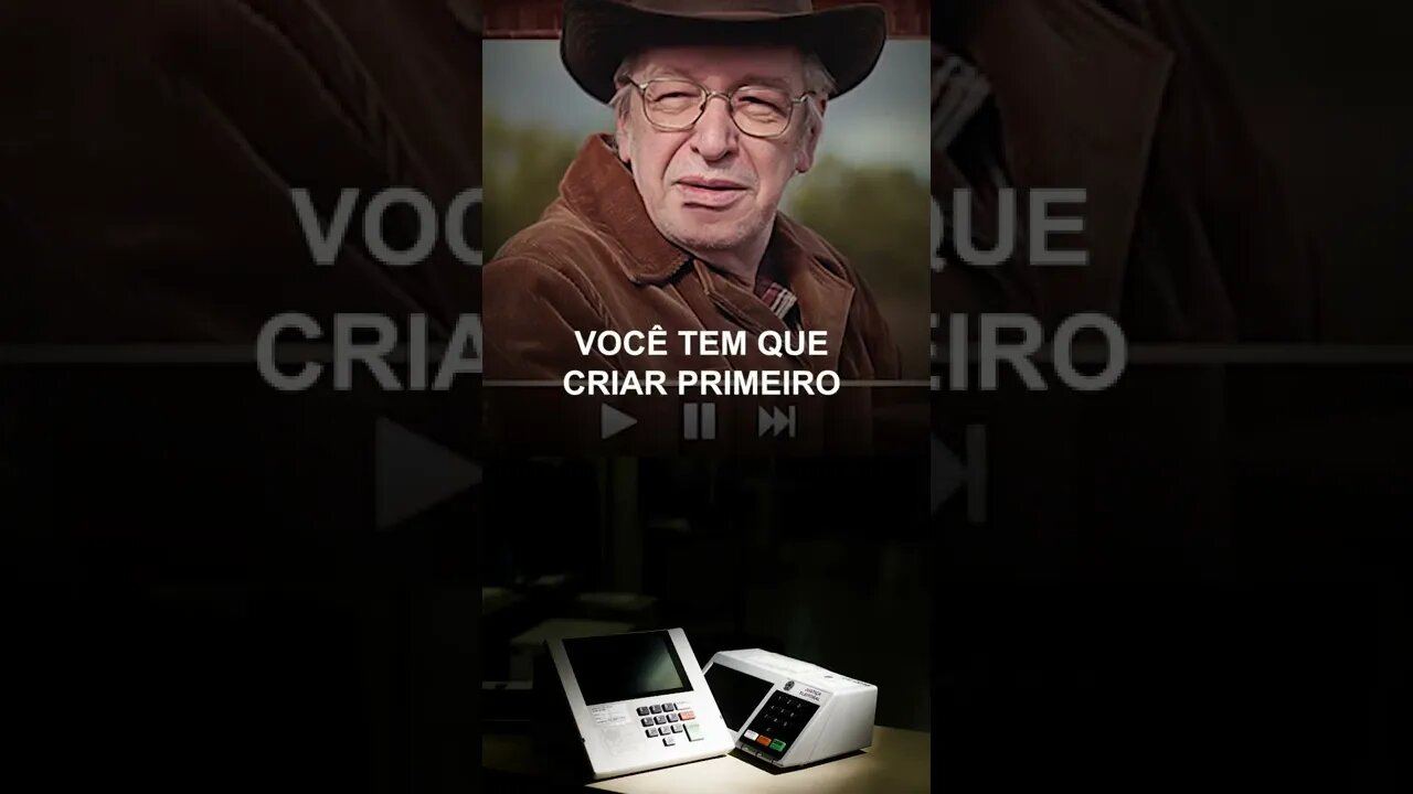 Esforço Eleitoral Isolado é perca de tempo | Olavo de Carvalho | #shorts