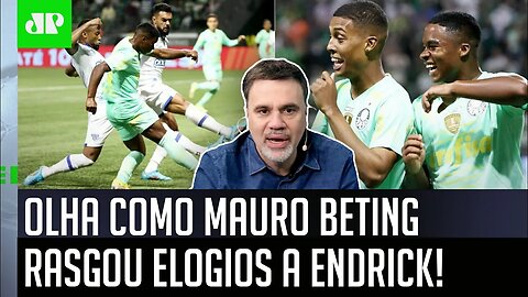 "O Endrick é UM ABSURDO! POUCAS VEZES EU..." Mauro Beting EXALTA o jovem após Palmeiras 3 x 0 Avaí!