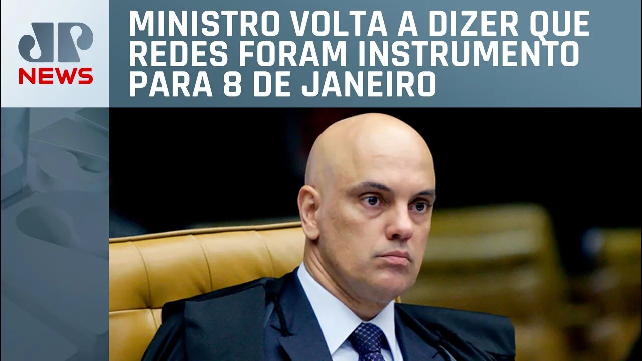 Alexandre de Moraes: “Modelo de regulamentação da internet é falido”