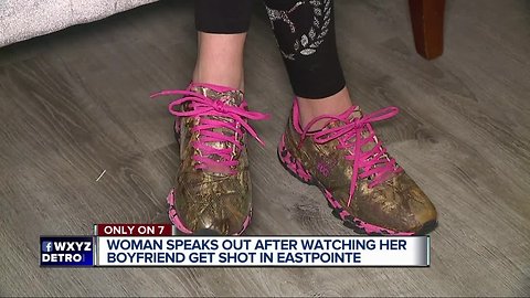 Girlfriend of man shot multiple times speaks only to Action News about what she saw that terrifying night