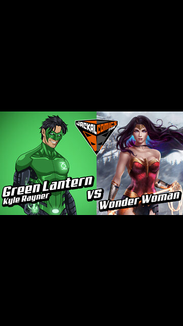 GREEN LANTERN, Kyle Rayner Vs. WONDERWOMAN - Comic Book Battles: Who Would Win In A Fight?