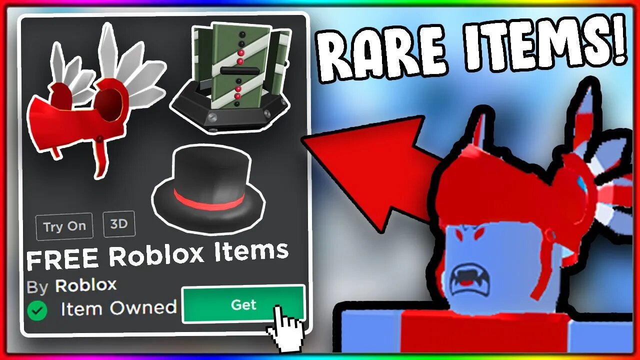 (⭐VALK, DOMINUS, DOMINO CROWNS!) How To Get Free Rare Roblox Items!