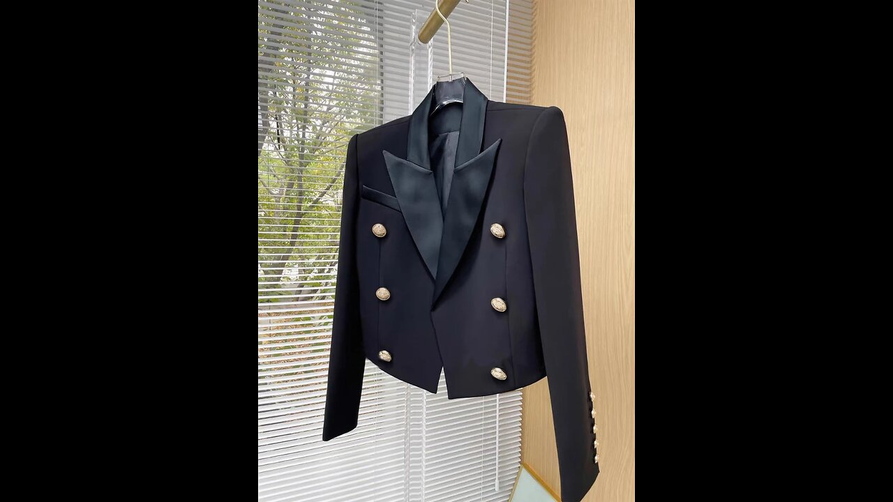 Fashion Simple Casual Long Sleeve Female Jackets Suit Collar Blazers