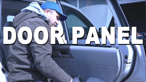 How to remove a door panel - 2009 Subaru Forester