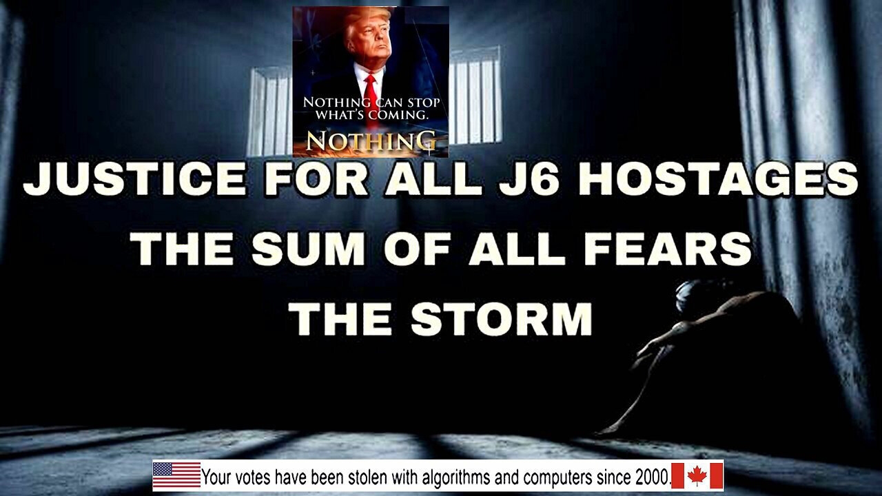 The STORM Is Upon Us, J6 Hostages, Crimes Against Humanity, DEImonic - 4/10/24..