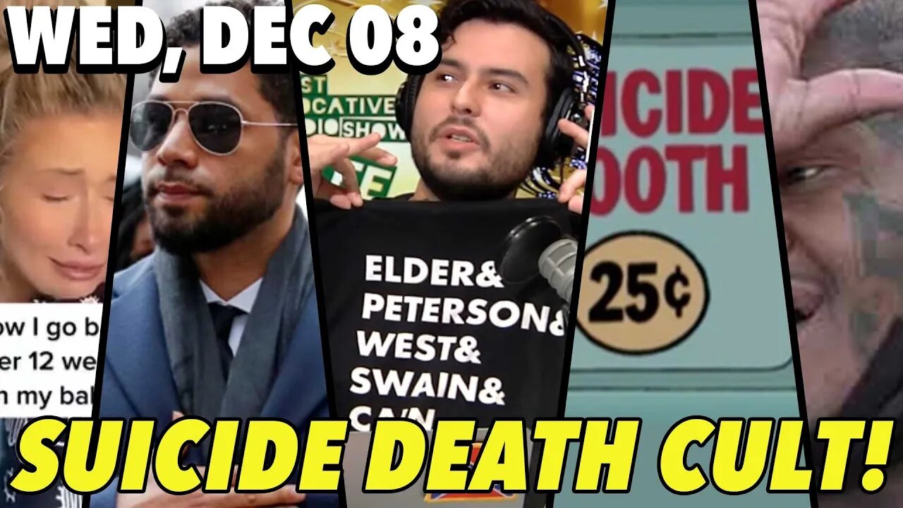 12/08/21 Wed: GUEST HOST: Nick; Welcome to the Death Cult!; Never Commit Suicide!