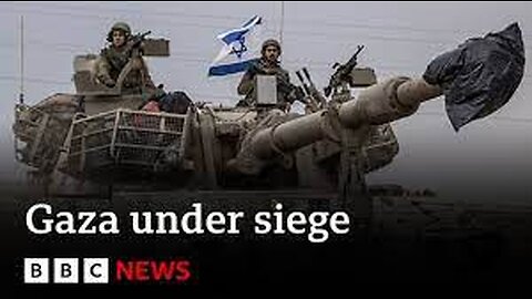 Gaza under siege as Israeli forces mass on border - BBC News