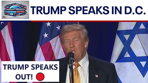 FULL SPEECH: Trump Addresses Antisemitism Event in D.C.