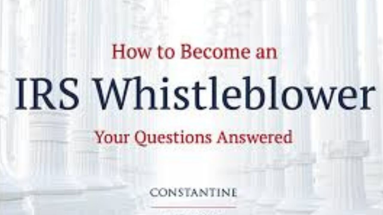 092724 Seg 1 IRS WHISTLEBLOWER Joe Banister From The Criminal Investigations SHEDS LIGHT ON IRS