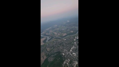 Paramotor over Burlington Washington