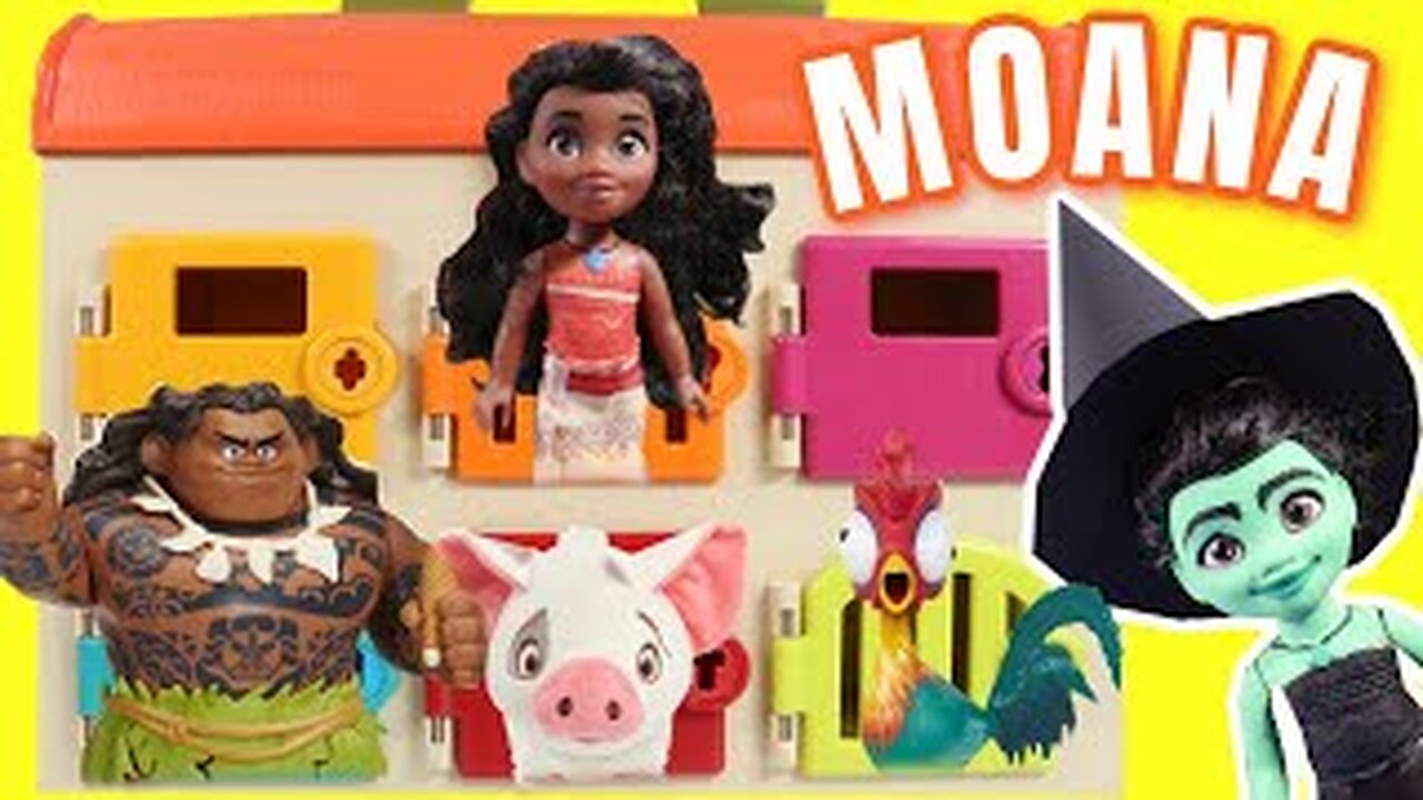 Help Real Moana 2 Escape The Surprise Doors From Green Witch Moana