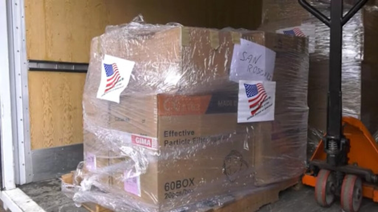 U.S. Army Garrison Italy delivers medical supplies to Italian hospitals