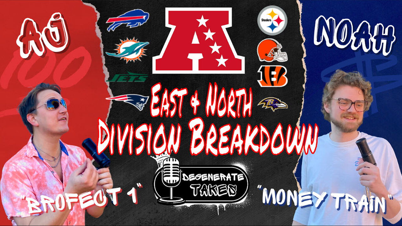 AFC East & North: Division Breakdown and Predictions