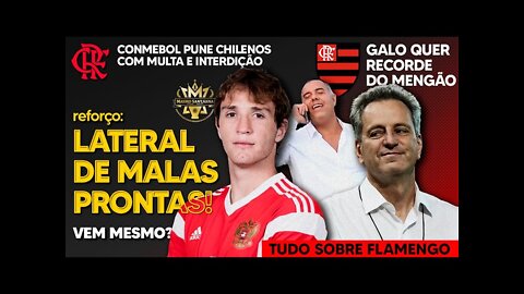 REFORÇO: LATERAL DA EUROPA DE MALAS PRONTAS! GALO QUER ROUBAR RECORDE DO FLAMENGO NA MÃO GRANDE E+