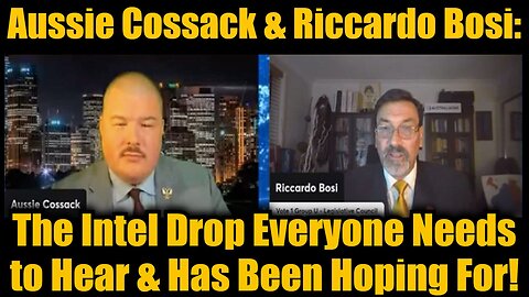 Aussie Cossack & Riccardo Bosi: The Intel Drop Everyone Needs to Hear & Has Been Hoping For!