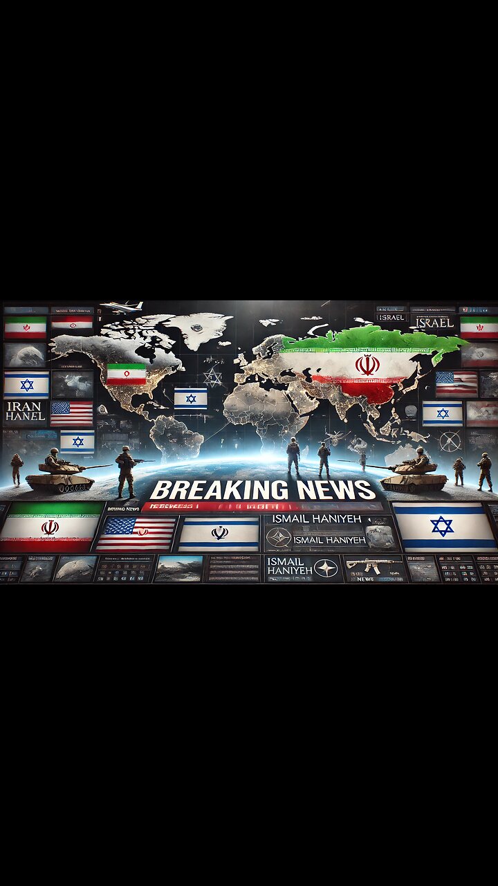 Breaking news, iran makes new developments, israel on ismail haniyeh