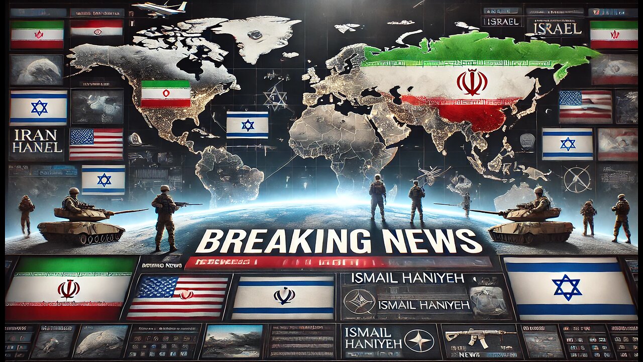 Breaking news, iran makes new developments, israel on ismail haniyeh