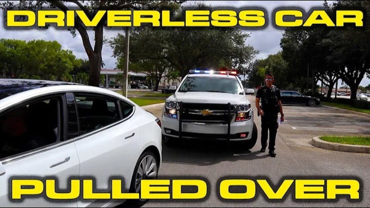 Police Pull Over Driverless Tesla Model 3 that was using Smart Summon Feature