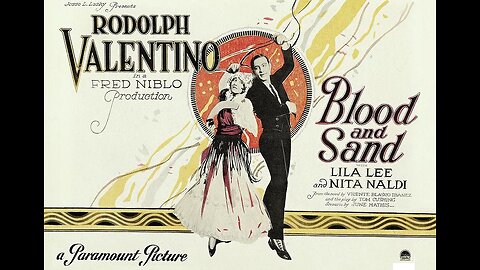 BLOOD AND SAND 1922 Rudolph Valentino & Rosa Rosanova FULL MOVIE #115 AFI BEST SILENT FILMS