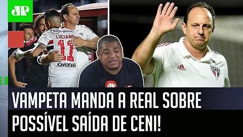 "Cara, se o Rogério Ceni SAIR do São Paulo..." Vampeta MANDA A REAL!