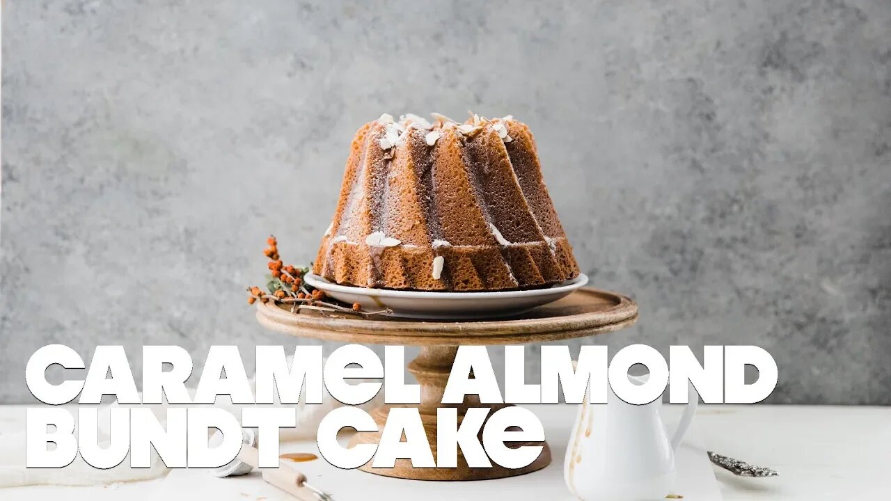 Sour Cream Bundt Cake Recipe with Caramel Sauce | Easy Recipe + How to Make Caramel