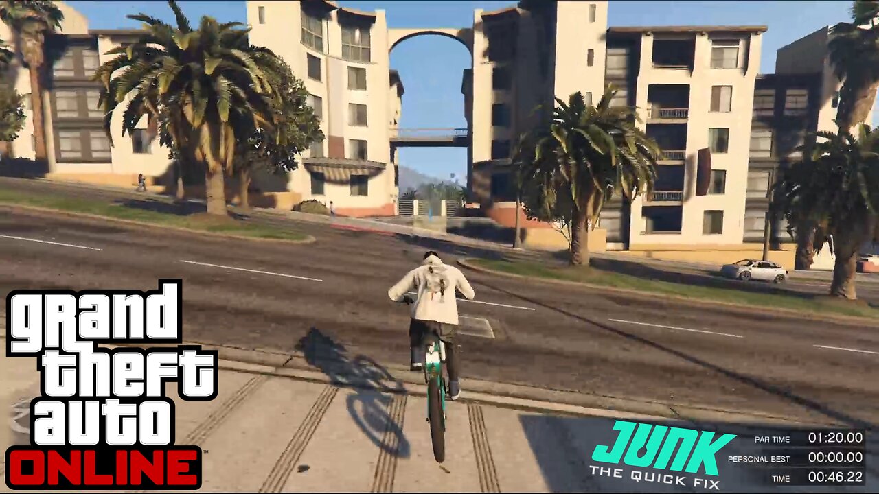 GTA Online Junk Energy Time Trials Alta Attempt 3