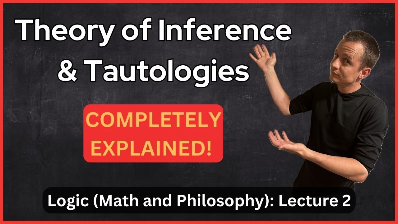 Lecture 2 (Logic) Tautologies and Theory of Inference