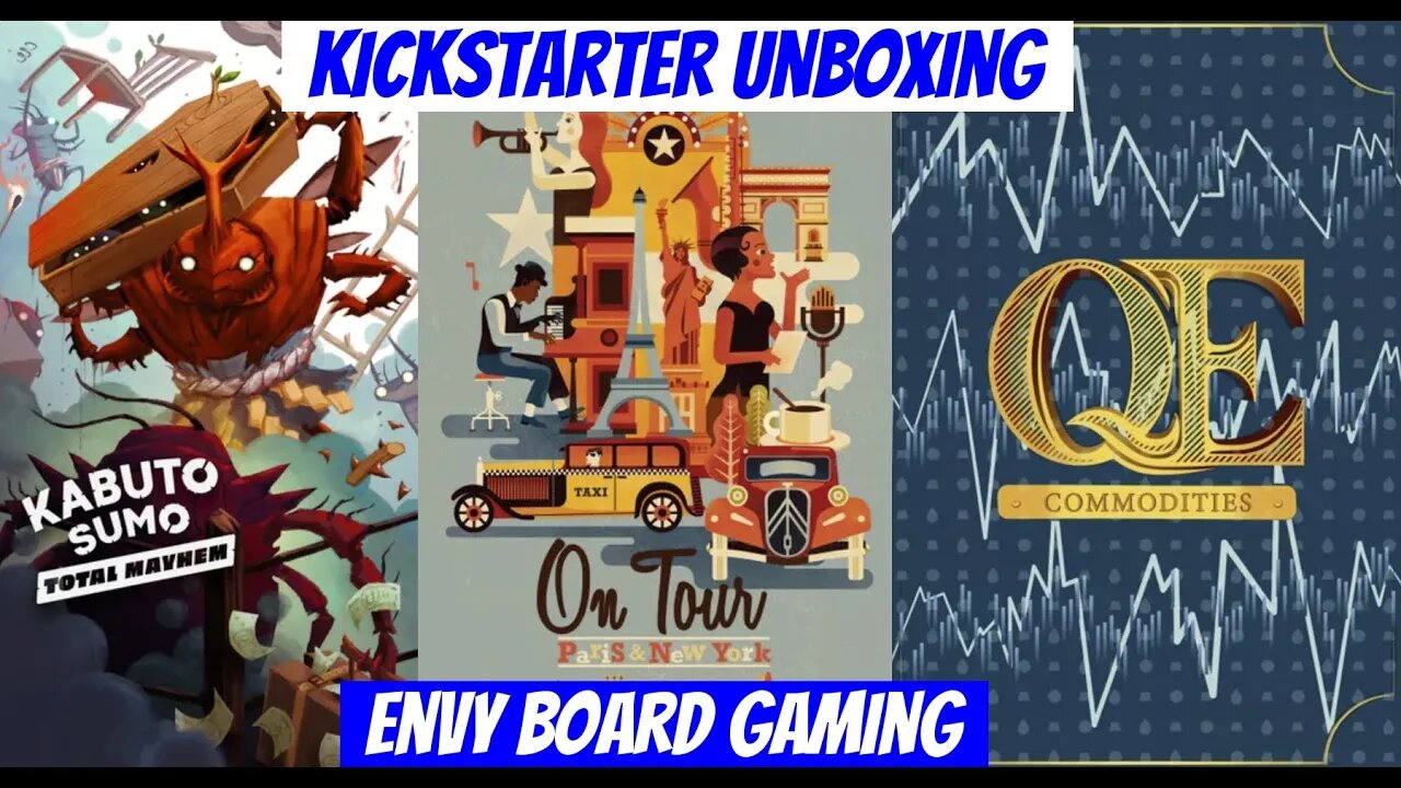 Kickstarter Unboxing: Kabuto Sumo Exp, On Tour Paris & New York, QE Exp