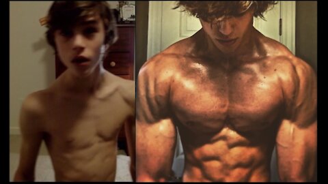 David Laid 3 Year Natural Transformation 14-17