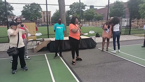 The Anti-Gun Violence Youth Rally Safe Summer and Safe Street 2023 Nostrand Playground 7/7/23