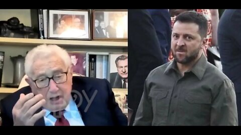 Kissinger Tricked By Russian Pranksters & Zelensky Bitter At Summit