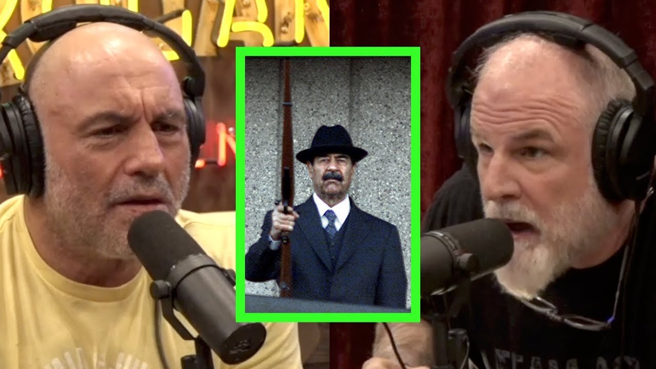 "The Sheriff of Baghdad" on Seeing Evil in Iraq and Shows Joe Saddam Hussein's Hat.