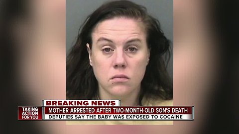 Hillsborough County mother arrested in death of 2-month-old who died from cocaine exposure