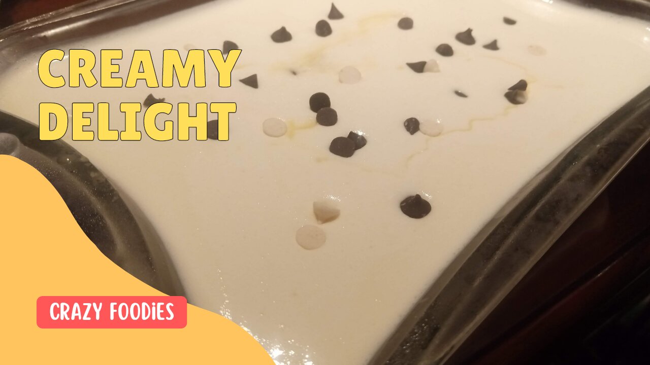 Creamy delight | no bake dessert|