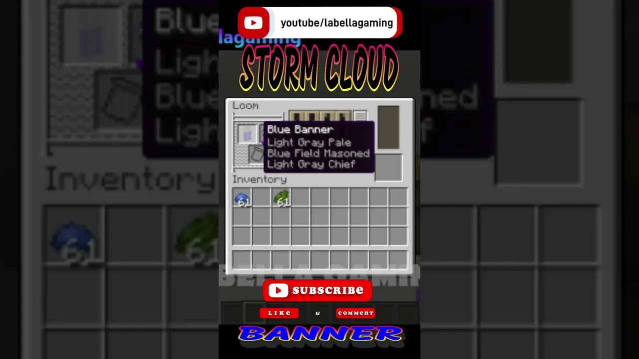 Storm Cloud Banner | Minecraft