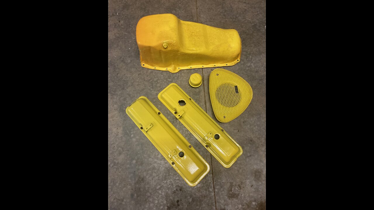 Fel-Pro PermaDryPlus Oil Pan Gasket install & Powder Coating, Valve Covers, Topside Creeper 1st Test