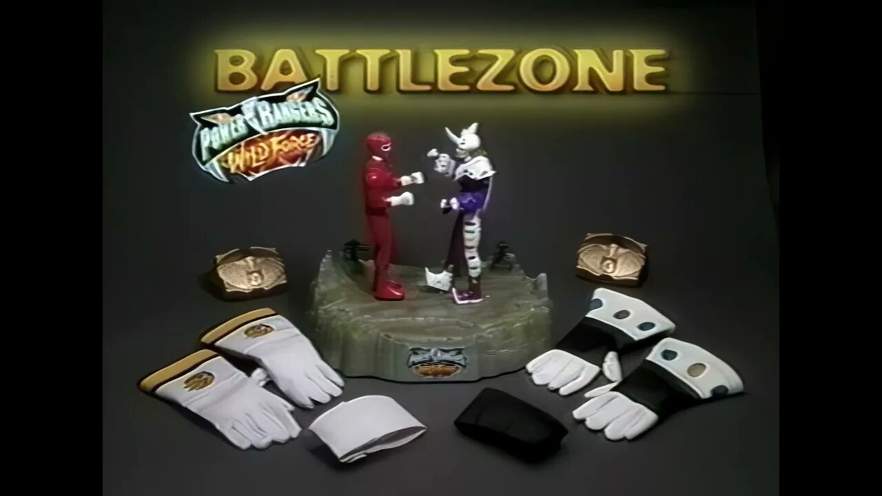 Power Rangers Wild Force Battlezone Playset - Toy Commercial 2002