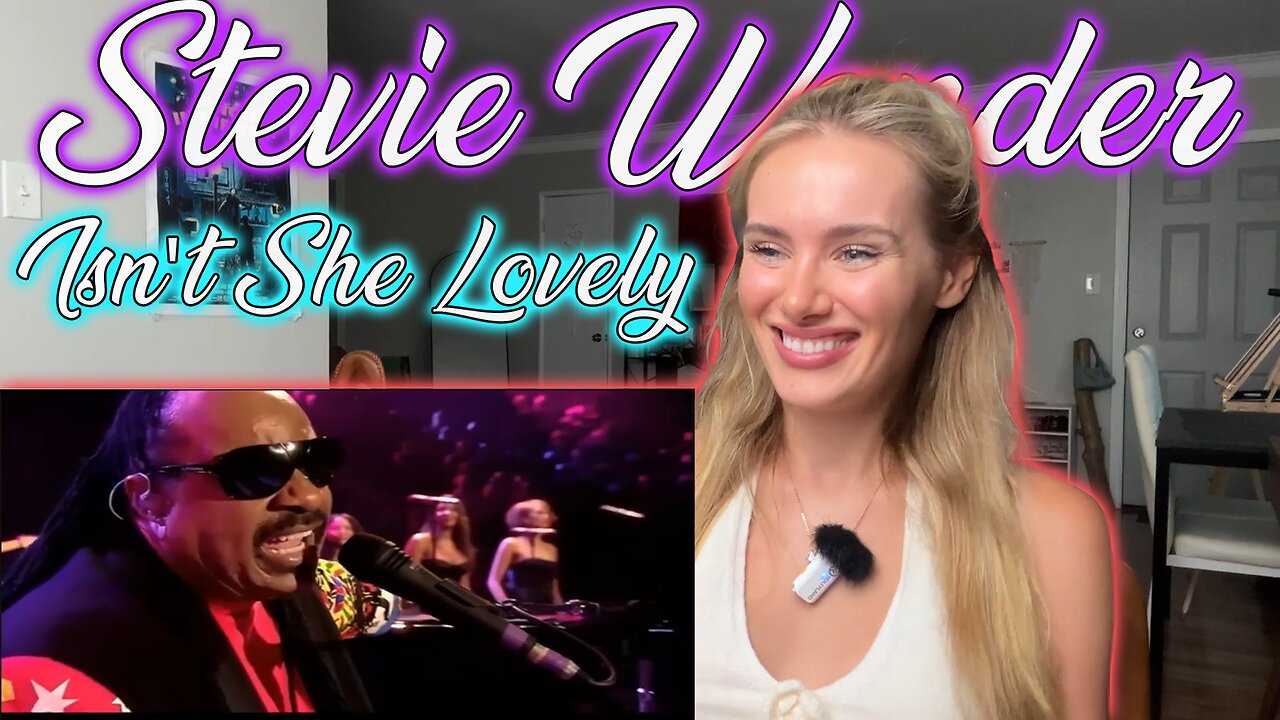 Stevie Wonder-Isn't She Lovely!! My First Time Hearing!!