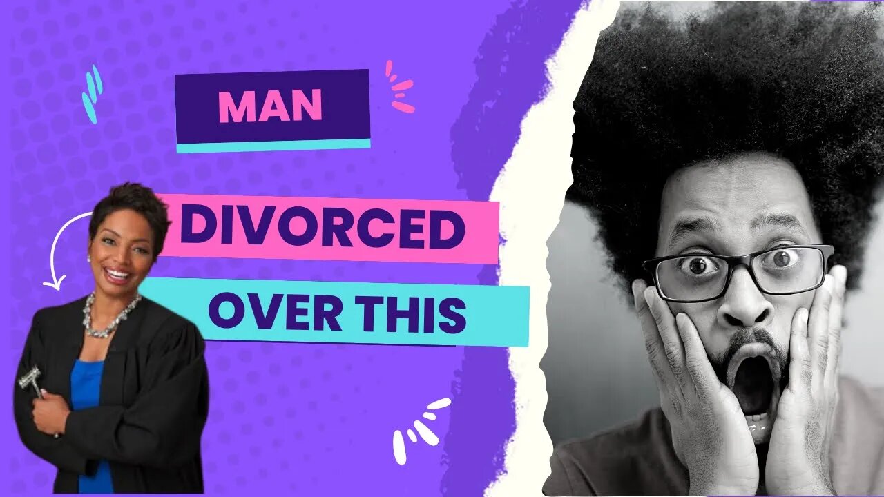 Man Gets Divorced For Being "Nice"