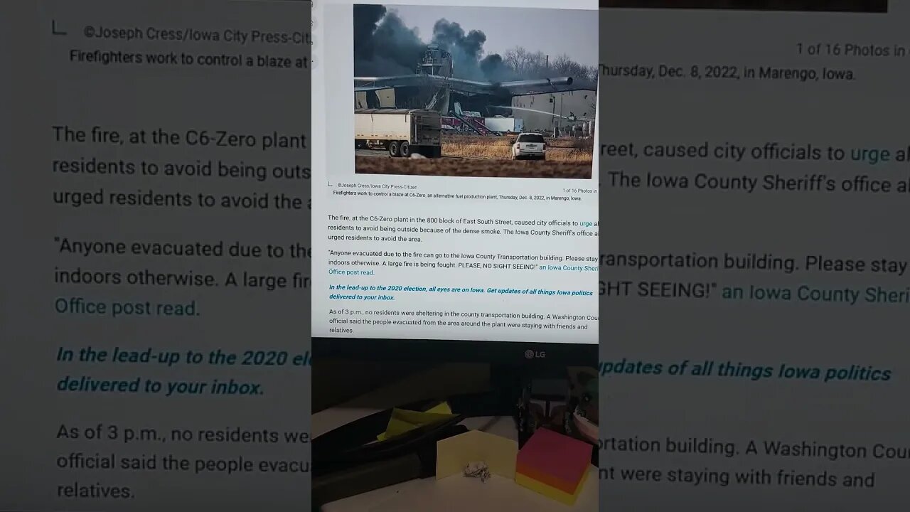 Bio Fuel lab explosion