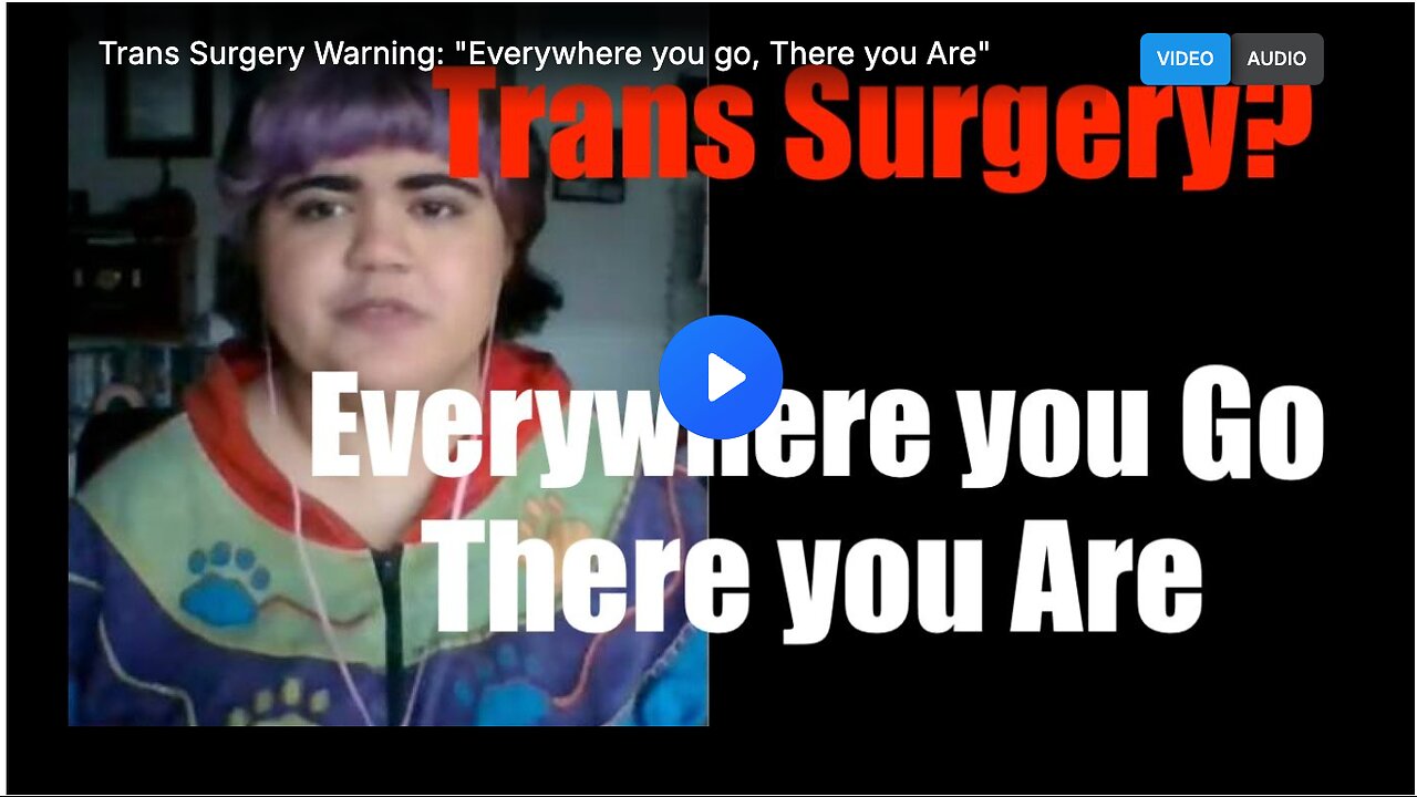 The dangers of transgender surgeries.