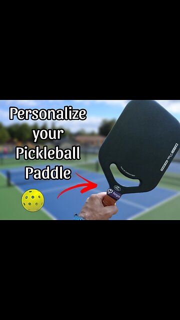 Personalize your PICKLEBALL Paddle.