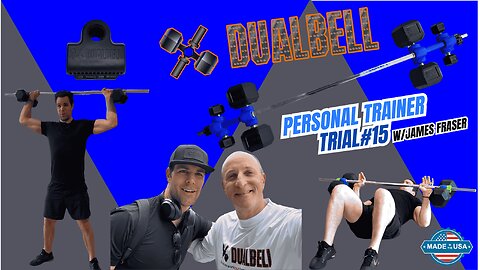 Dualbell Dumbbell Converters Personal Trainer Trial #15 w/James Fraser- Dumbbells to Barbell