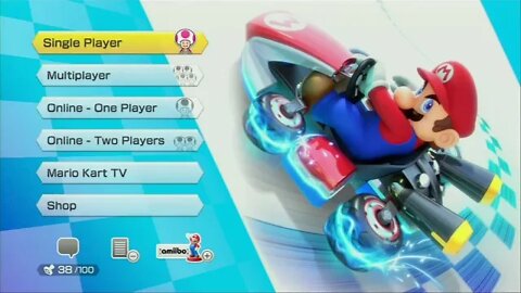 MARIO KART 8 NO COMMENTARY