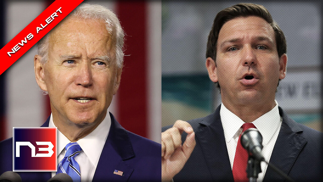 NOT DONE: DeSantis SLAMS Biden’s Vengeful Plan for FL in Front of the Media for ALL to See