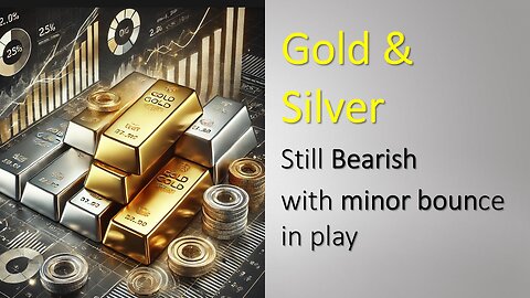 Gold and Silver still BEARISH with minor bounce