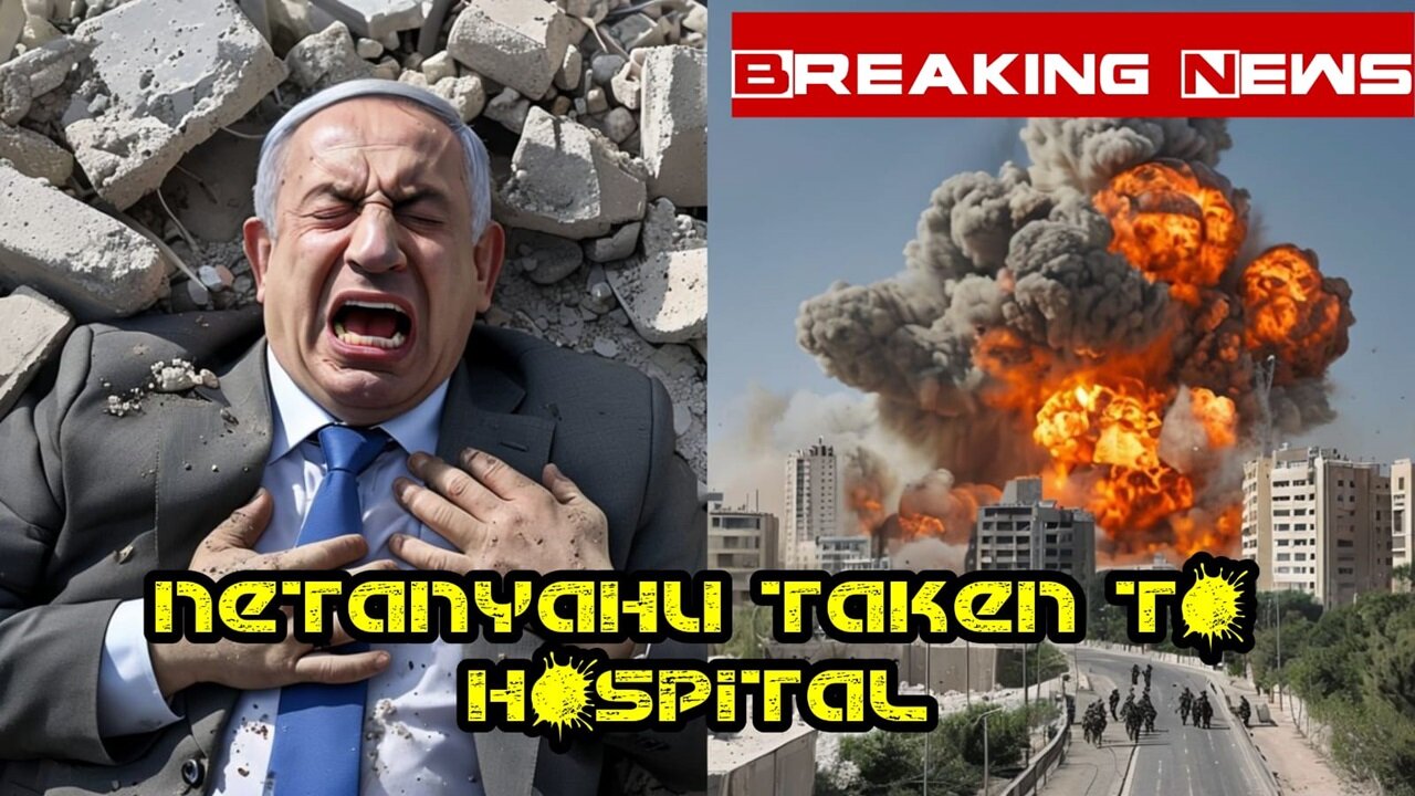 Netanyahu taken to hospital, strikes on gas stations and Mossad headquarters