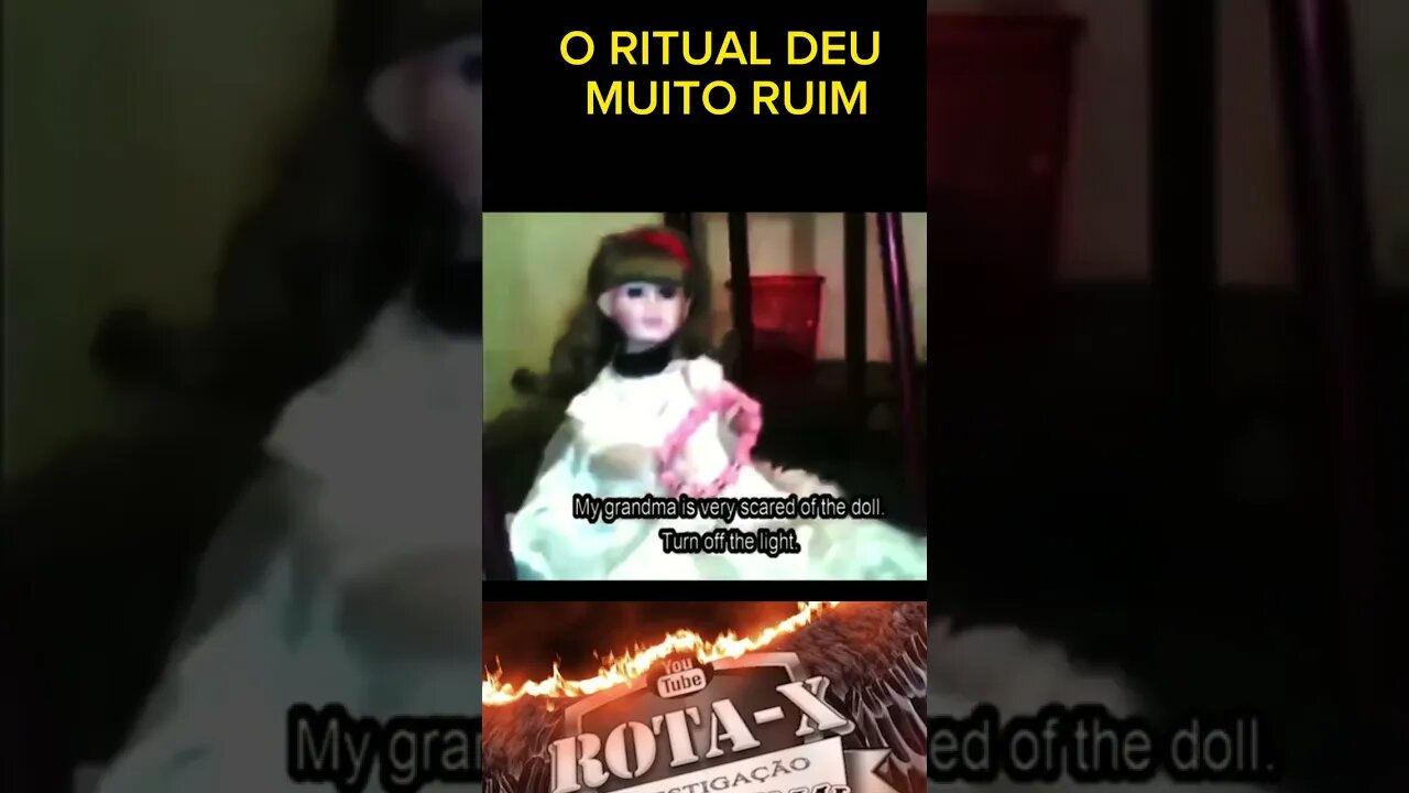 O RITUAL FICOU FORA DO CONTROLE #shorts